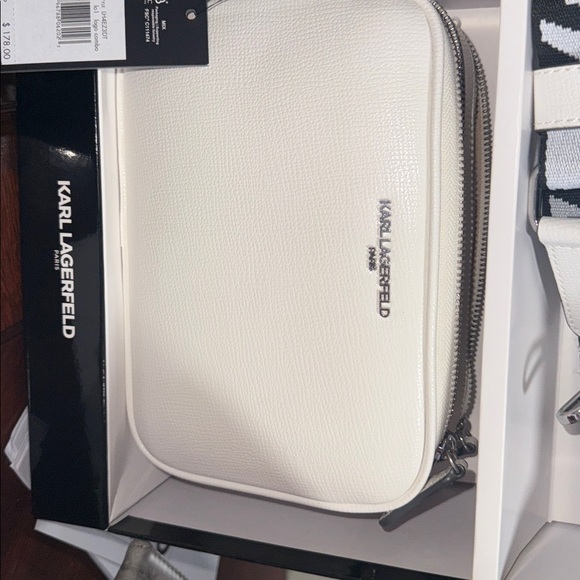 Karl Lagerfeld White Belt Bag - Picture 3 of 6